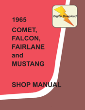 mustang shop manuals