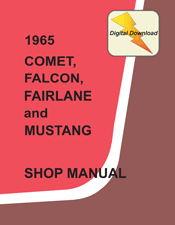 1965 Ford mustang shop manual #9